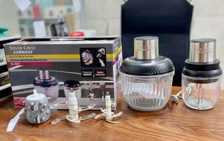 خردکن و آسیاب دوقلو سیلورکرست- 4000W وات- مدل SL2021