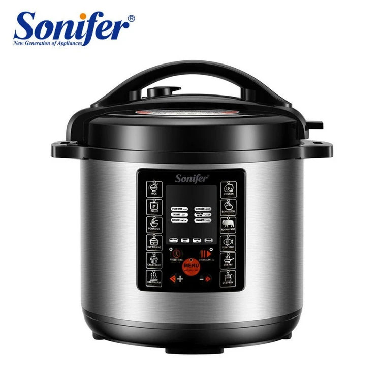 پلوپز برقی 6 لیتری سونیفر مدل SF-4032 اصل(مولتی کوکر)