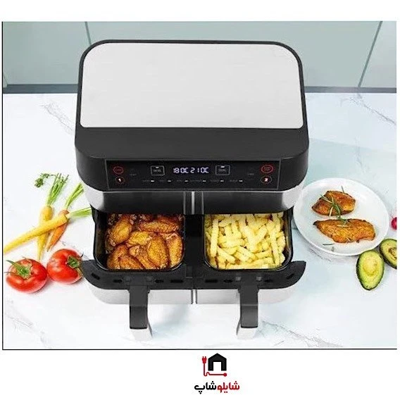 سرخکن دوقلو گاستروبک آلمان-مدل GASTROBLACK AIR FRYER KS-A02-C2