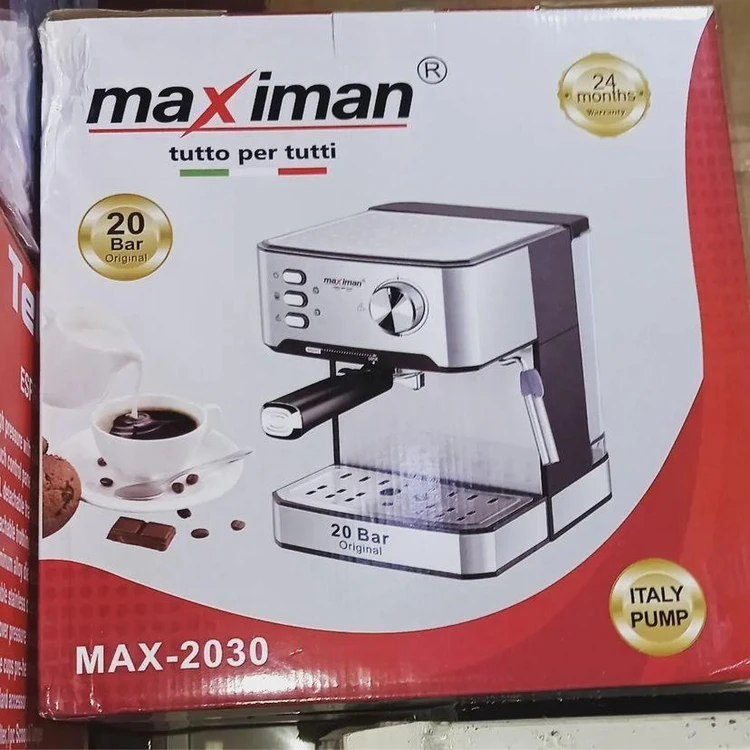اسپرسوساز و قهوه ساز20بار مکسی من مدلmax-2030