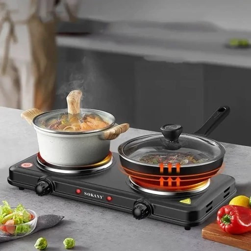 اجاق برقی دو شعله سوکانی مدل Sokany Sk-5107