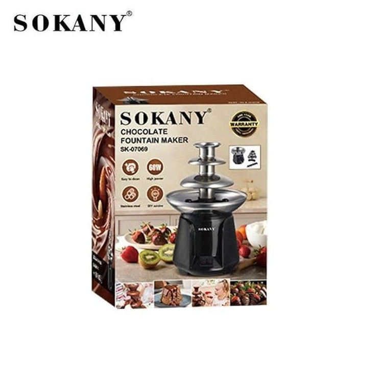 آبشار شکلات سه طبقه سوکانی مدل Sokany Sk-07069