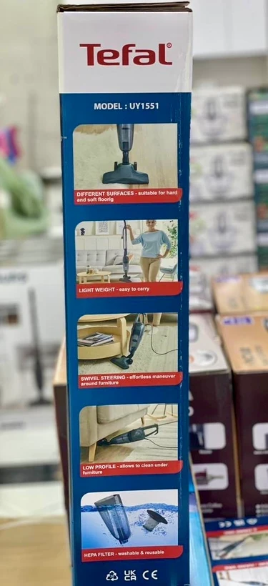 جاروبرقی عصایی تفال مدل TEFAL UY1551 کیفیت عالی