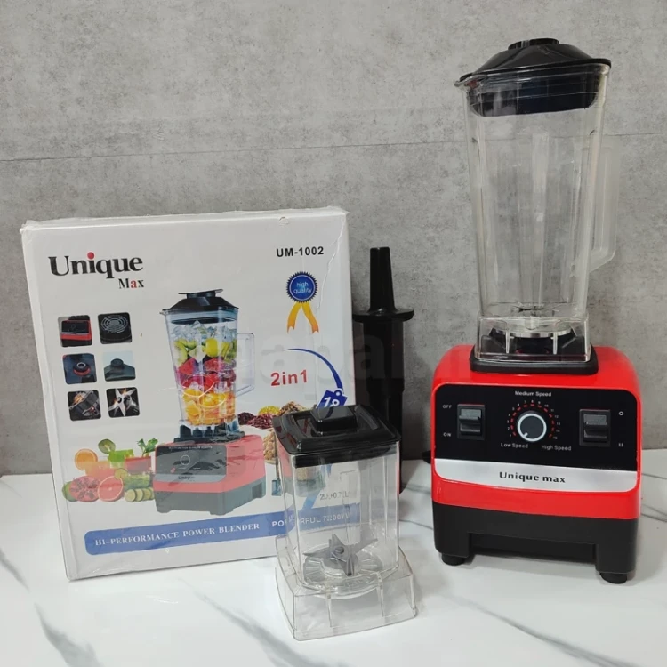 مخلوط کن و آسیاب دوکاره یونیک- unique مدل um-1002