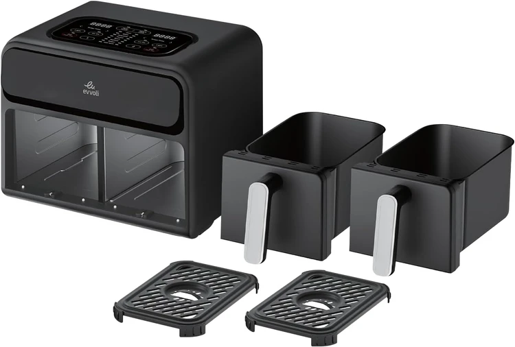 سرخ کن دو قلوی ایوولی ظرفیت 9 لیتری مدل AF9009T