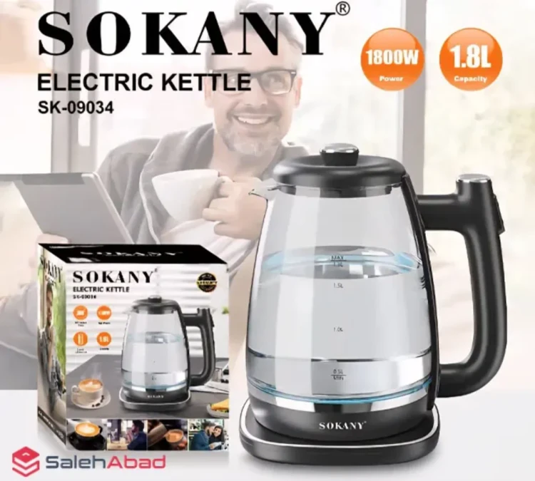 کتری برقی سوکانی پیرکس مدل SK09034