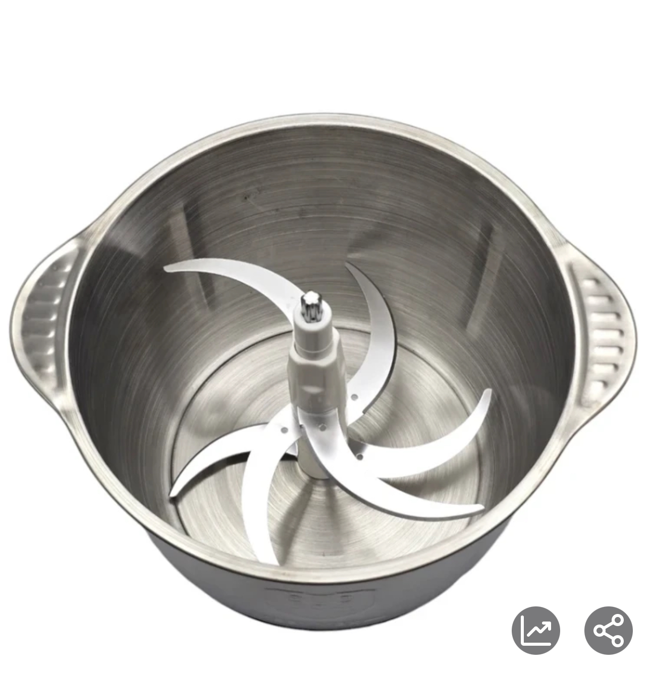 خردکن کاسه استیل پاناسونیک- ظرفیت 5/5 لیتری- قدرت 3800W - مدل 4162