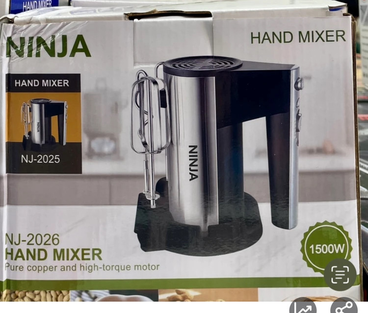 همزن پایه دار نینجا قدرت 1500W وات - مدل NJ-2026