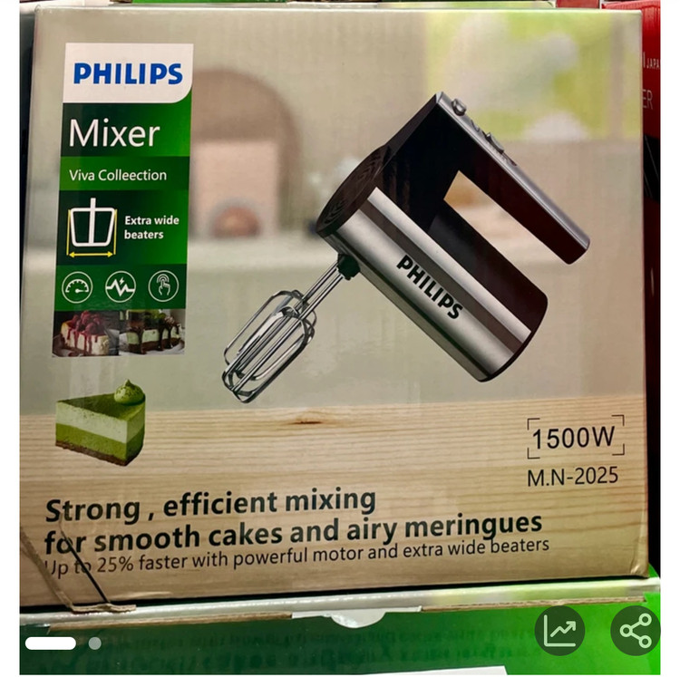 همزن دستی فیلیپس قدرت 1500W وات- مدل M.N-2025