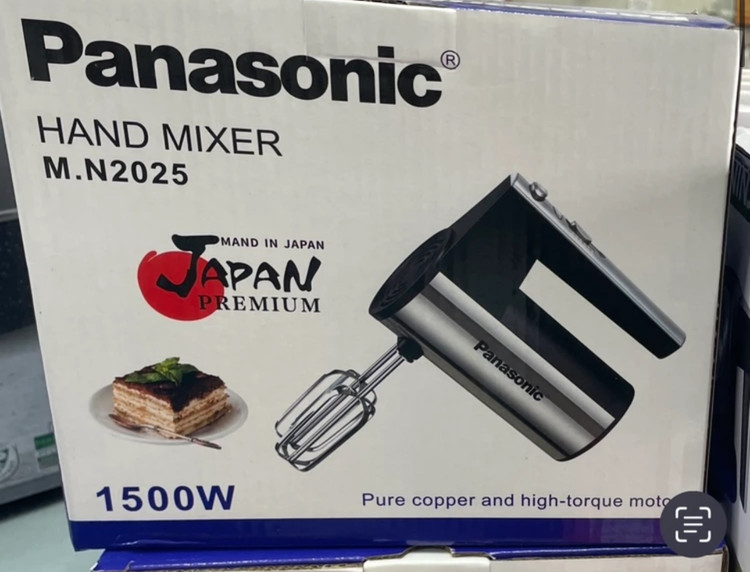 همزن دستی پاناسونیک قدرت 1500W وات مدل M.N-2025