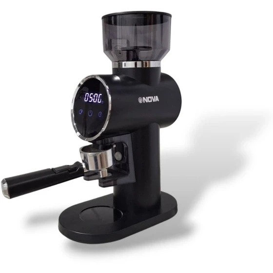 آسیاب قهوه دیجیتال لمسی 200 وات نوا کد 3682 جدید مدل نووا NOVA NM-3682HPDG