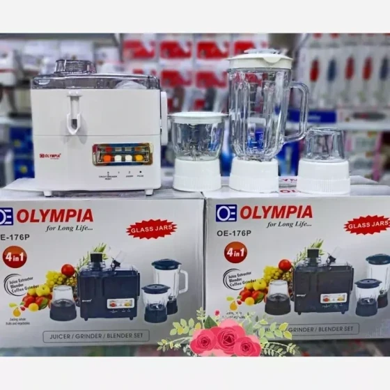 آبمیوه گیری چهار کاره المپیا مدل OE-176P(با کیفیت😍👌🏻
