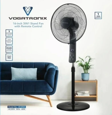 پنکه ایستاده وگاترونیکس مدل VE-SF01