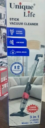 جارو برقی ایستاده یونیک لایف سه کاره مدل ۷۰۸۳ قدرت 1200W وات