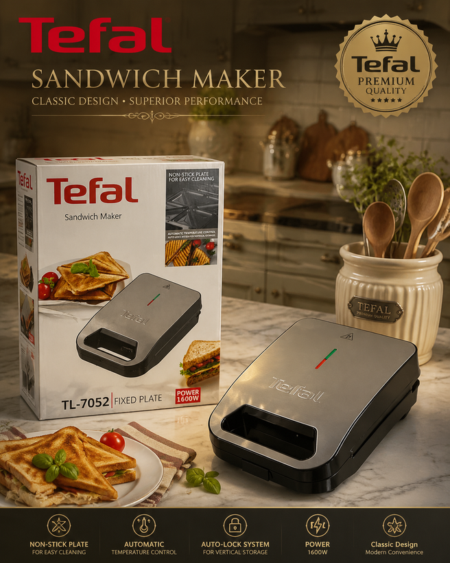 ساندویچ ساز اصلی تک کاره تفال TL-7052 TefaL
