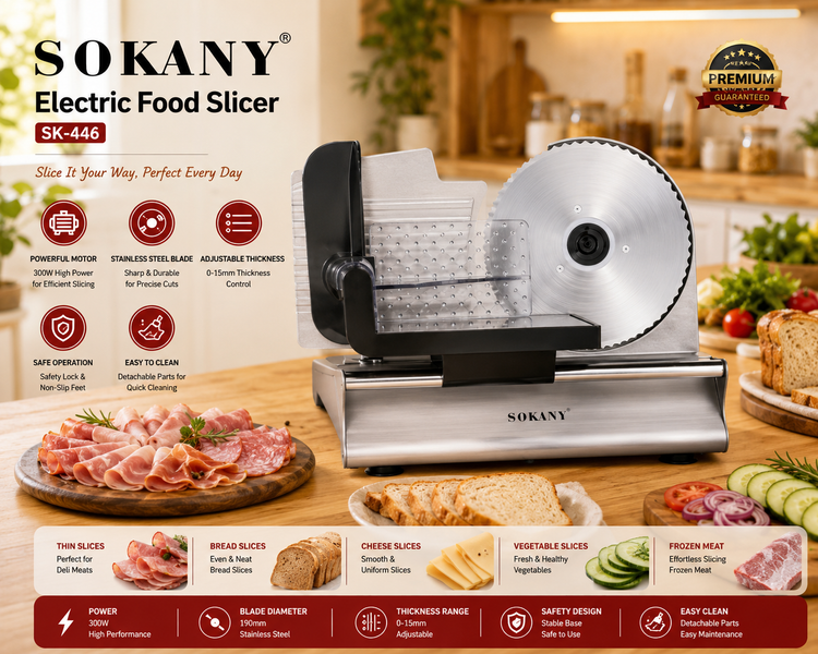 دستگاه کالباس بر خانگی سوکانی- مدل SOKANY SK-446
