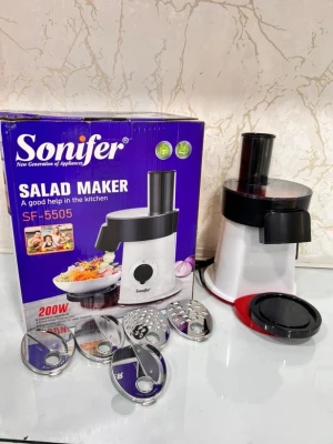 سالاد ساز و رنده برقی سونیفر- 6 تیغه مدل SF-5505