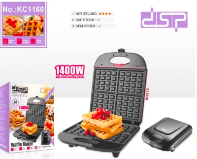 دستگاه وافلساز برقی ۴ خانه دی اس پی مدل KC 1160 – DSP KC1160 Waffle Maker