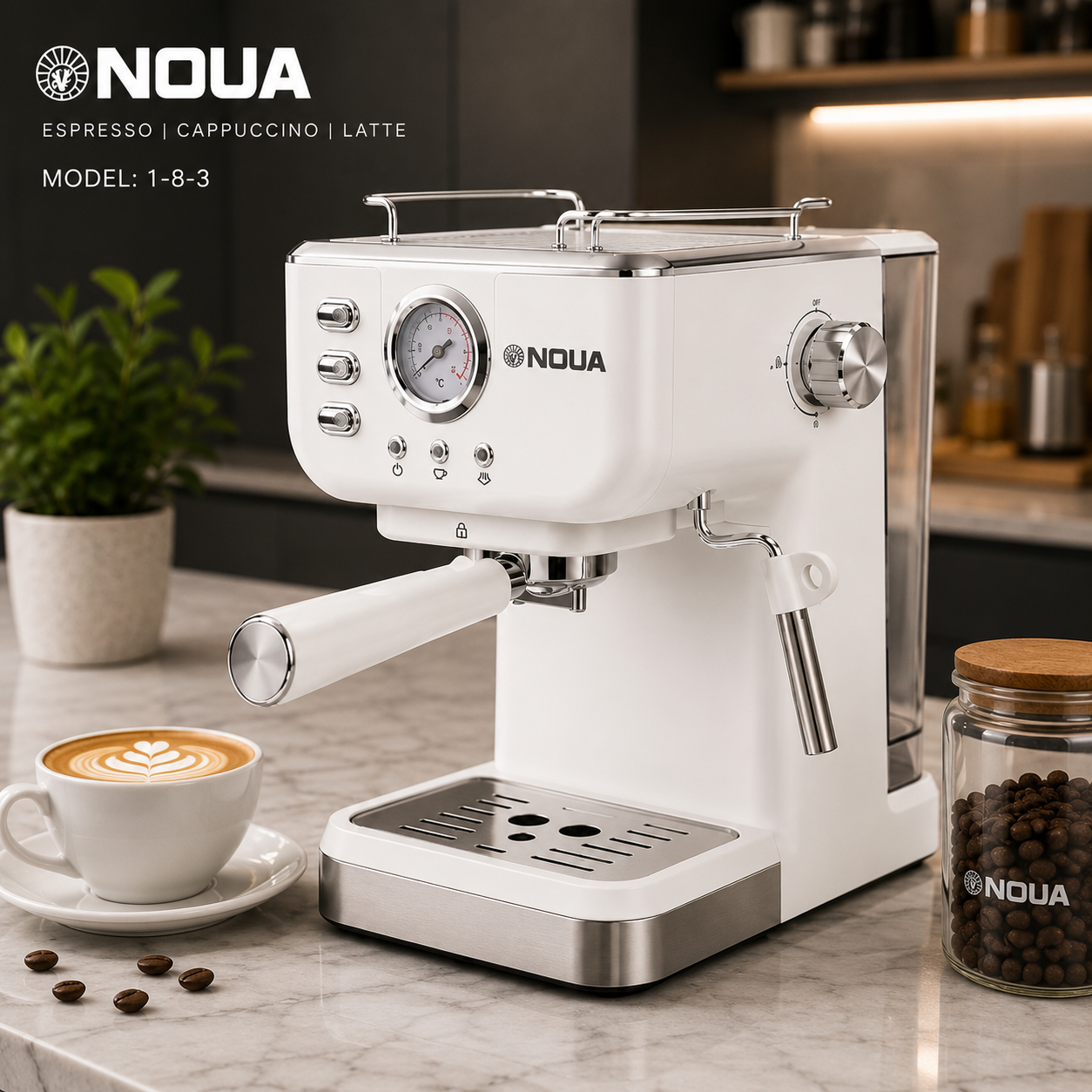 اسپرسوساز نوا مدل 183 noua caffe